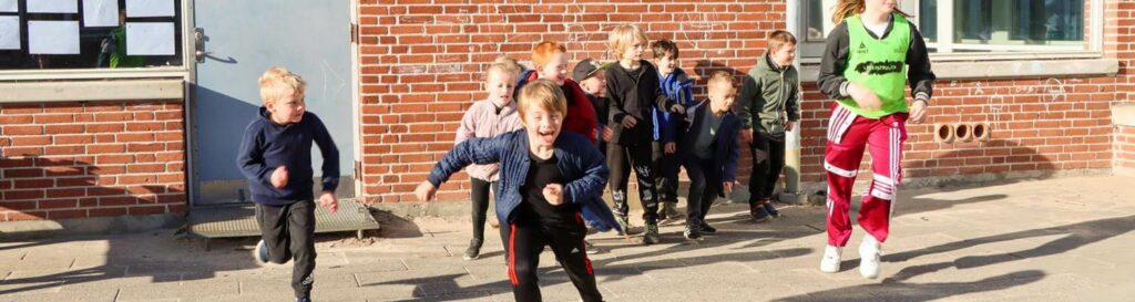 Børn som er med til Legepatruljen