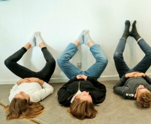 Børn der deltager i brain breaks